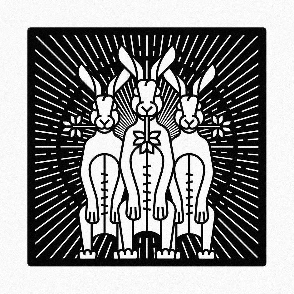 Wicked the Furry, Silkscreen print by Leffe Goldstein.